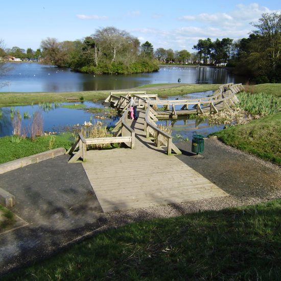 Wetland at Beveridge Park Fife by Water Gems complete, and area open to the public