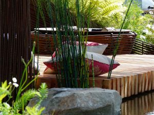 2010 show garden Gardening Scotland, Gold Medal, Best in Show, built by Water Gems, planting by Carolyn Grohmann