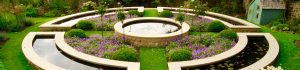 Dunfermline formal water feature built by Water Gems, designed by Carolyn Grohmann