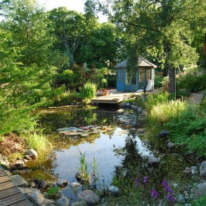 Aviemore pond relined and rebuilt by Water Gems