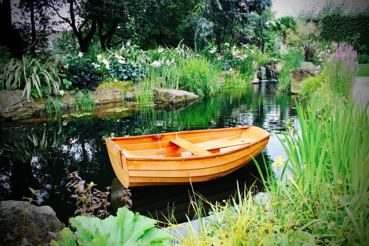 Swimming pond