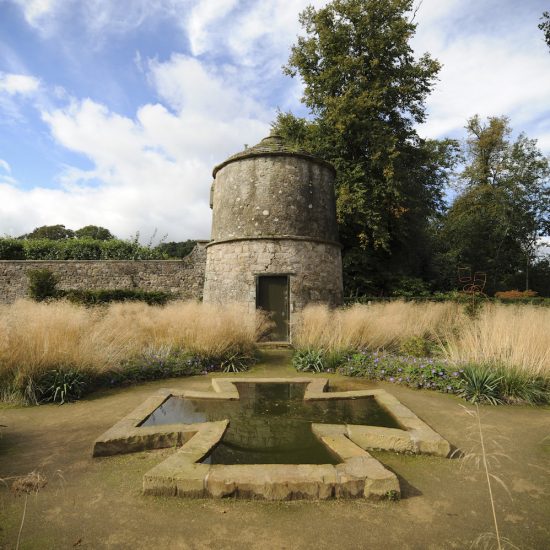 Jupiter Artland cruciform water feature, consultation work, pond construction, maintenance, Water Gems