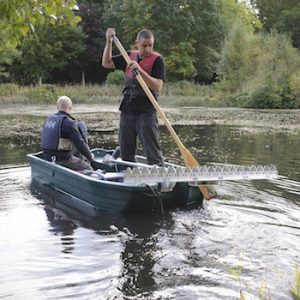 Water Gems pond maintenance, weed control spraying