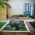 Huntercombe Hospital Garden, West Lothian, built by Water Gems, designed by Carolyn Grohmann