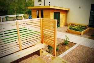 Huntercombe Hospital Garden, West Lothian, built by Water Gems, designed by Carolyn Grohmann