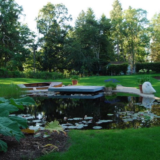 Aviemore garden, water feature remedial work by Water Gems