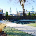 Boardwalk in Edinburgh garden built by Water Gems, designed by Carolyn Grohmann