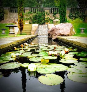 Formal water feature, Garden in Inverleith, Edinburgh by Water Gems