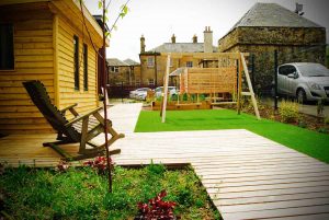 Huntercombe Hospital Garden, West Lothian, built by Water Gems, designed by Carolyn Grohmann