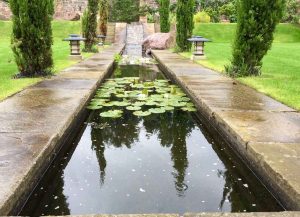Formal water feature, Garden in Inverleith, Edinburgh by Water Gems