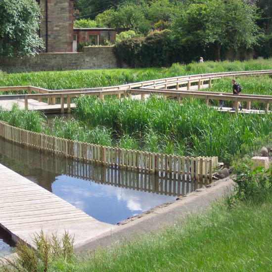 Inverleith Park Pond finished and open to the public.