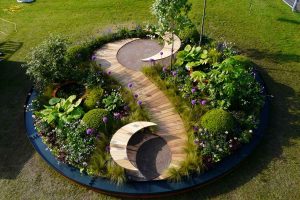 Gold Medal Award-Winning Garden, built by Water Gems, designed by Carolyn Grohmann at Gardening Scotland 2014