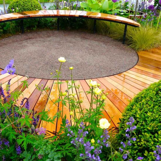 Gold Medal Award-Winning Garden, built by Water Gems, designed by Carolyn Grohmann at Gardening Scotland 2014