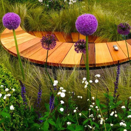 Gold Medal Award-Winning Garden, built by Water Gems, designed by Carolyn Grohmann at Gardening Scotland 2014