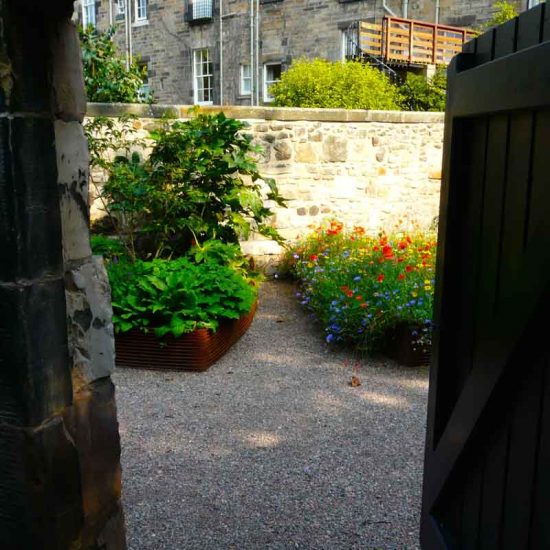 Edinburgh Eton Terrace garden, built by Water Gems, designed by Carolyn Grohmann, BALI award winning 2014