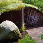 Rebar compost shed, Garden in Inverleith, Edinburgh by Water Gems