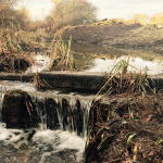 Ormiston, East Lothian pond work