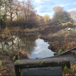 Ormiston, East Lothian pond work