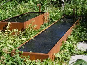 Zoe Ball Listening Garden