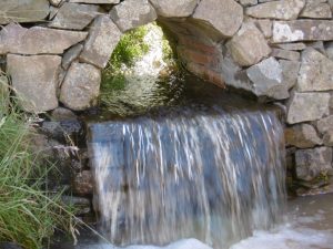 Garden Stream East Lothian