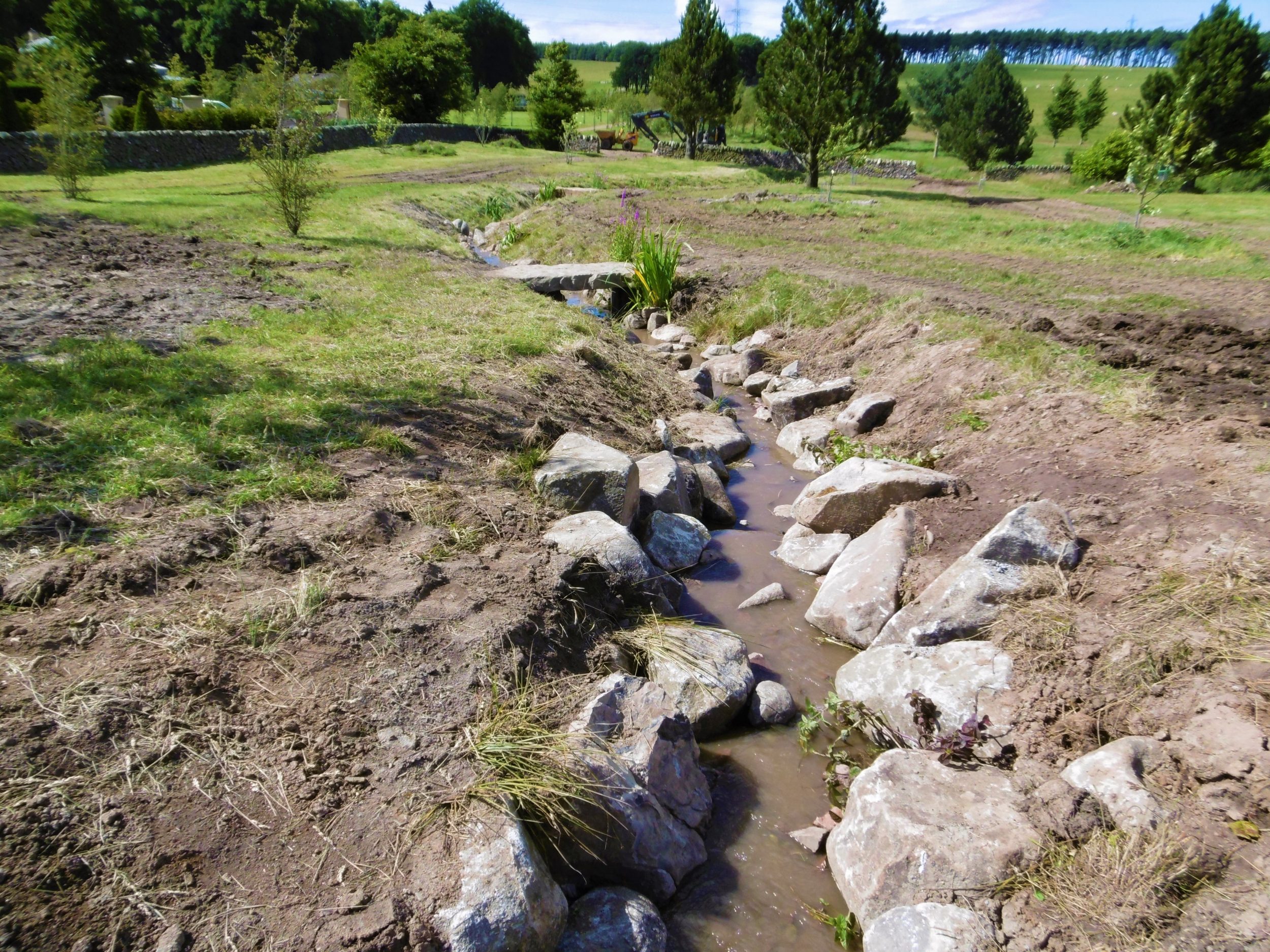 Stone channel