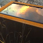 Corten Steel Trough