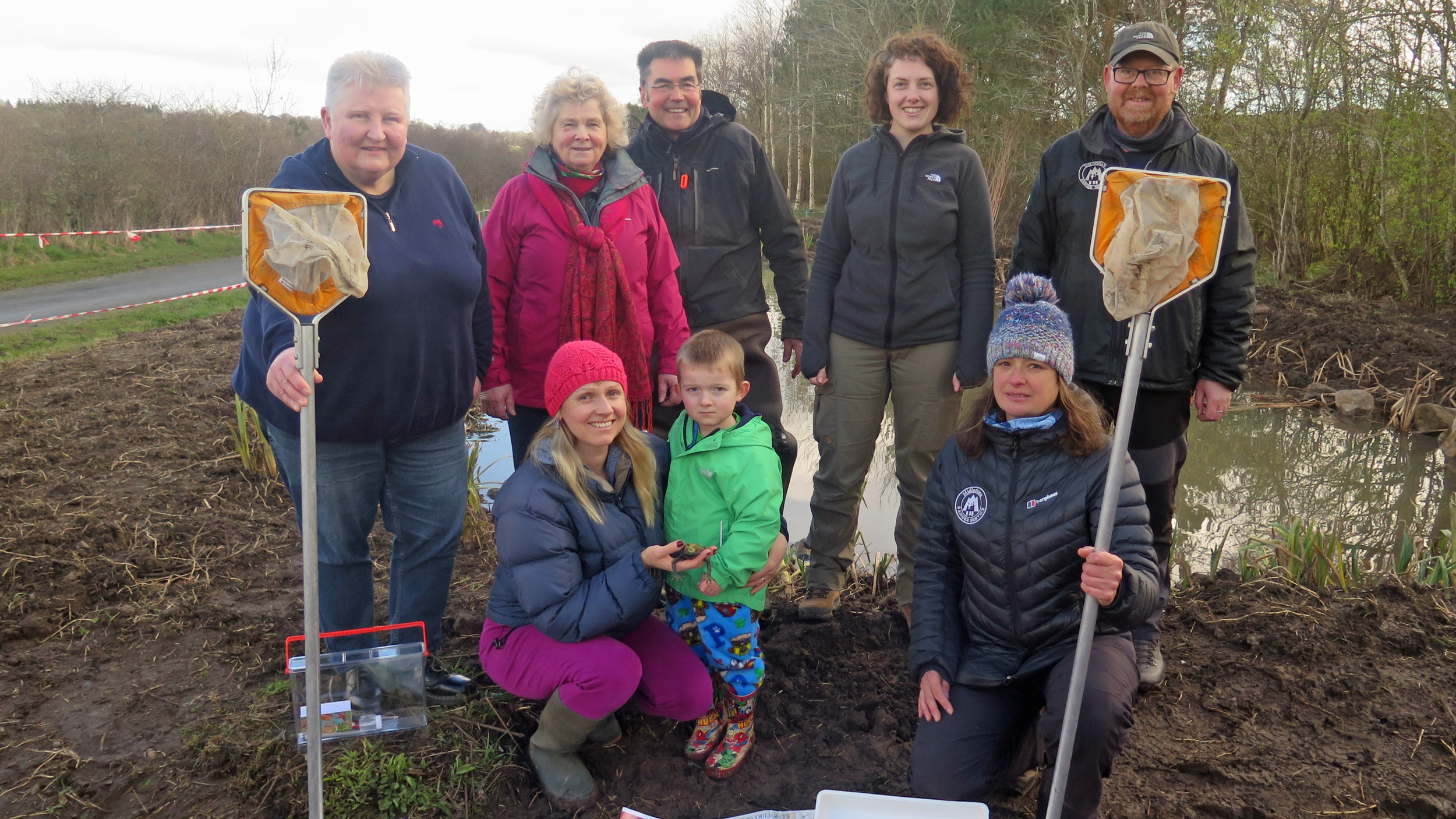 Midlothian Council Rosewell Pond Project