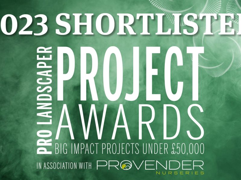 Pro Landscaper Magazine Shortlisted Banner